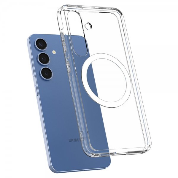Spigen Samsung Galaxy S25 Plus Deksel Ultra Hybrid MagFit Clear White