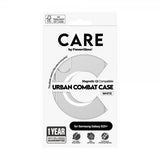 CARE by PanzerGlass Samsung Galaxy S25 Plus Deksel Urban Combat MagSafe Hvit