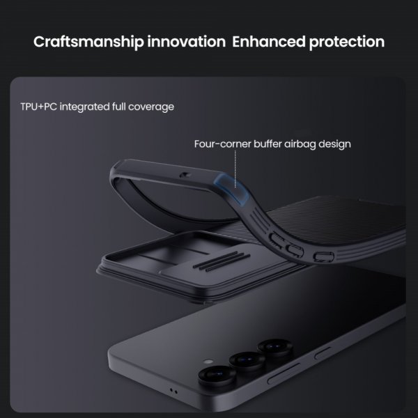 Nillkin Samsung Galaxy S25 Deksel CamShield Pro MagSafe Svart