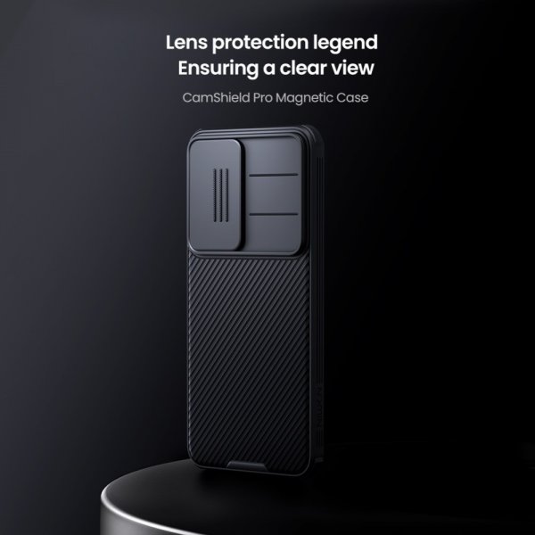 Nillkin Samsung Galaxy S25 Deksel CamShield Pro MagSafe Svart