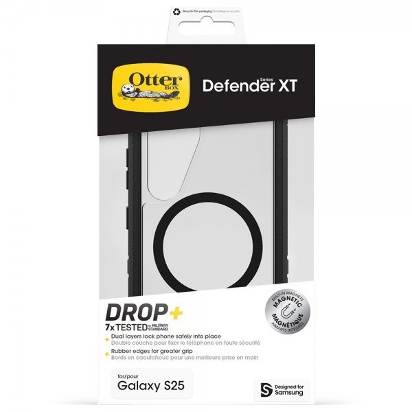 Otterbox Samsung Galaxy S25 Deksel Defender XT MagSafe Dark Side