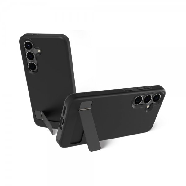 dbramante1928 Samsung Galaxy S25 Deksel Iceland Pro Qi2 Kickstand Svart