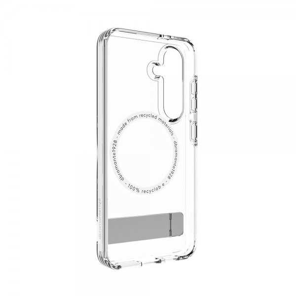 dbramante1928 Samsung Galaxy S25 Deksel Iceland Pro Qi2 Kickstand Transparent