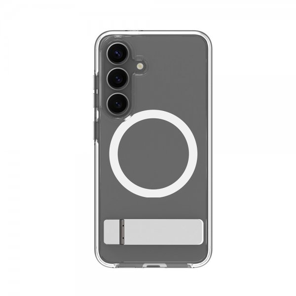 dbramante1928 Samsung Galaxy S25 Deksel Iceland Pro Qi2 Kickstand Transparent