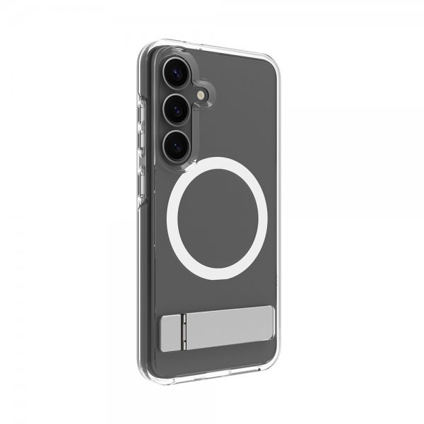 dbramante1928 Samsung Galaxy S25 Deksel Iceland Pro Qi2 Kickstand Transparent