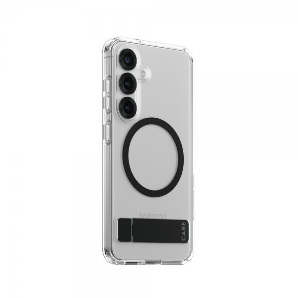 CARE by PanzerGlass Samsung Galaxy S25 Deksel Kickstand MagSafe Svart