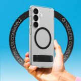 CARE by PanzerGlass Samsung Galaxy S25 Deksel Kickstand MagSafe Svart