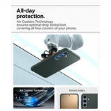 Spigen Samsung Galaxy S25 Deksel Liquid Air Abyss Green