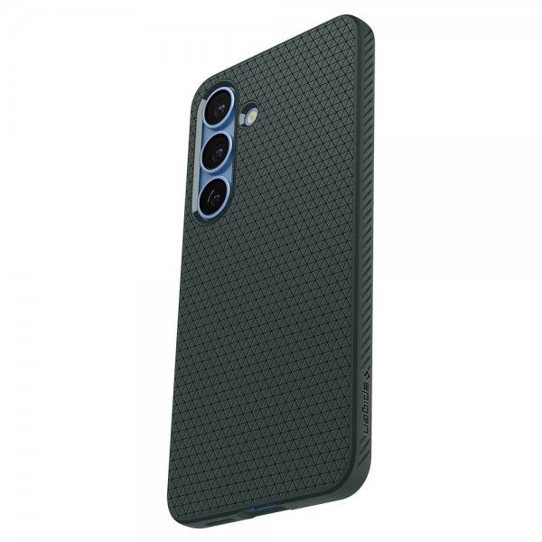 Spigen Samsung Galaxy S25 Deksel Liquid Air Abyss Green