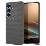 Spigen Samsung Galaxy S25 Deksel Liquid Air Marble Gray