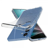 Spigen Samsung Galaxy S25 Deksel Liquid Crystal Glitter Crystal Quartz