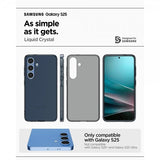 Spigen Samsung Galaxy S25 Deksel Liquid Crystal Space Crystal