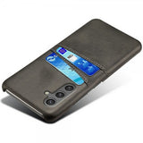 Samsung Galaxy S25 Deksel med To Kortlommer Svart