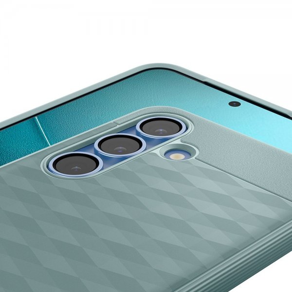 Spigen Samsung Galaxy S25 Deksel Parallax MagFit Sage Green