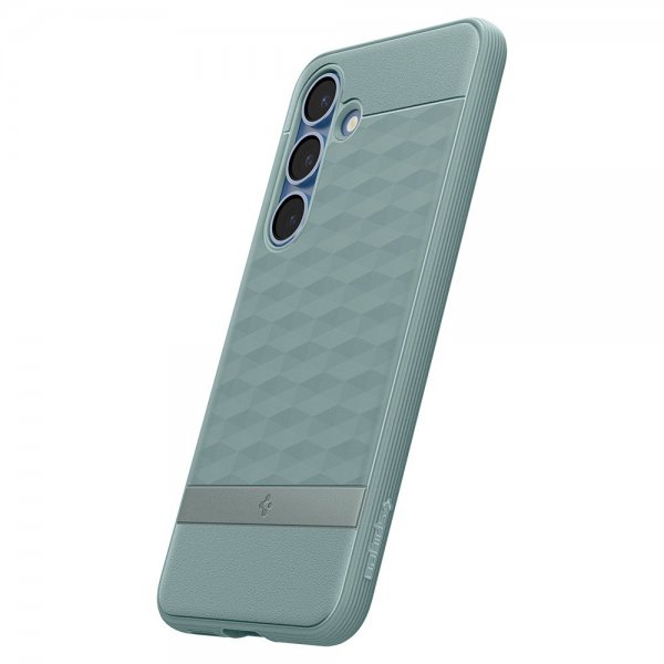 Spigen Samsung Galaxy S25 Deksel Parallax MagFit Sage Green