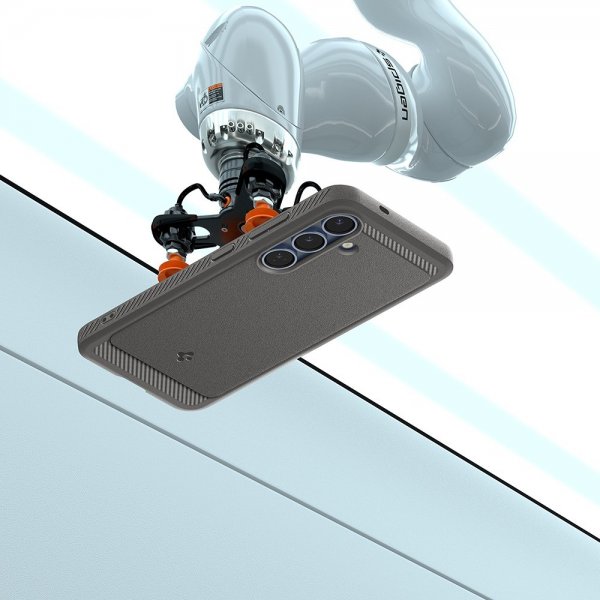 Spigen Samsung Galaxy S25 Deksel Rugged Armor MagFit Marble Gray