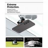 Spigen Samsung Galaxy S25 Deksel Rugged Armor MagFit Marble Gray