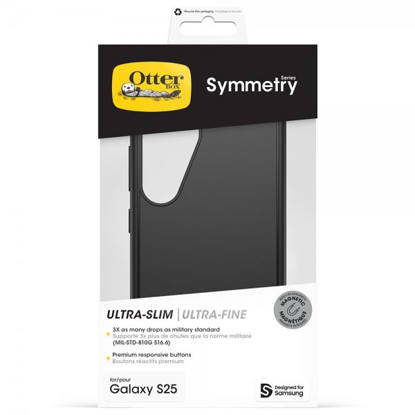 Otterbox Samsung Galaxy S25 Deksel Symmetry MagSafe Svart