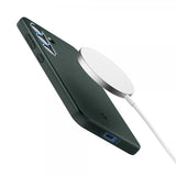 Spigen Samsung Galaxy S25 Deksel Thin Fit MagFit Abyss Green