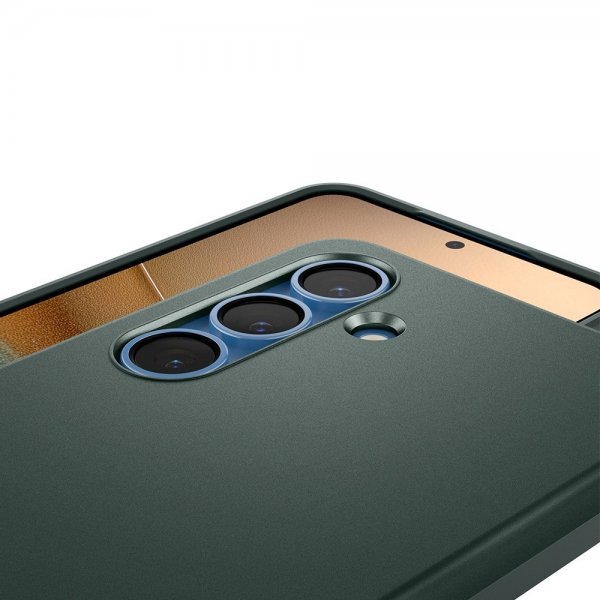 Spigen Samsung Galaxy S25 Deksel Thin Fit MagFit Abyss Green