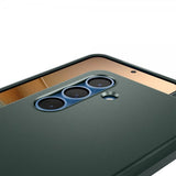 Spigen Samsung Galaxy S25 Deksel Thin Fit MagFit Abyss Green