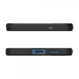 Spigen Samsung Galaxy S25 Deksel Thin Fit MagFit Svart