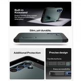 Spigen Samsung Galaxy S25 Deksel Tough Armor MagFit Abyss Green