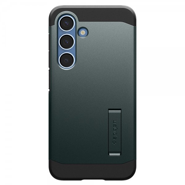 Spigen Samsung Galaxy S25 Deksel Tough Armor MagFit Abyss Green