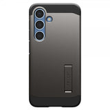 Spigen Samsung Galaxy S25 Deksel Tough Armor MagFit Gunmetal