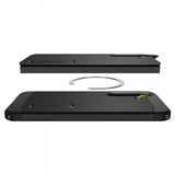 Spigen Samsung Galaxy S25 Deksel Tough Armor MagFit Svart