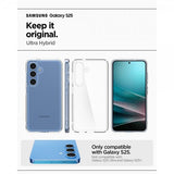 Spigen Samsung Galaxy S25 Deksel Ultra Hybrid Crystal Clear