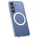 Spigen Samsung Galaxy S25 Deksel Ultra Hybrid MagFit Clear White