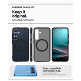 Spigen Samsung Galaxy S25 Deksel Ultra Hybrid MagFit Frost Black
