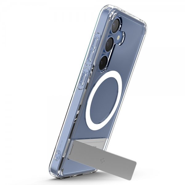 Spigen Samsung Galaxy S25 Deksel Ultra Hybrid S MagFit Clear White