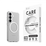 CARE by PanzerGlass Samsung Galaxy S25 Deksel Urban Combat MagSafe Hvit