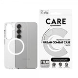 CARE by PanzerGlass Samsung Galaxy S25 Deksel Urban Combat MagSafe Hvit