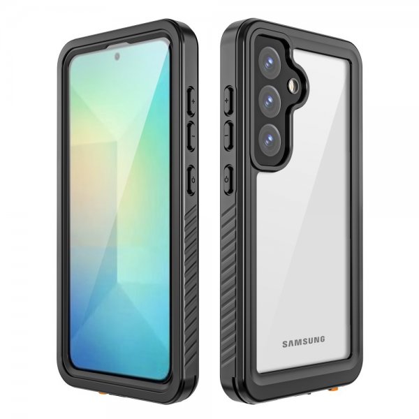 Redpepper Samsung Galaxy S25 Deksel Vanntett IP68 Svart