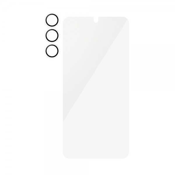 PanzerGlass Samsung Galaxy S25 Skjermbeskytter og Kamerabeskytter 2-in-1 Bundle