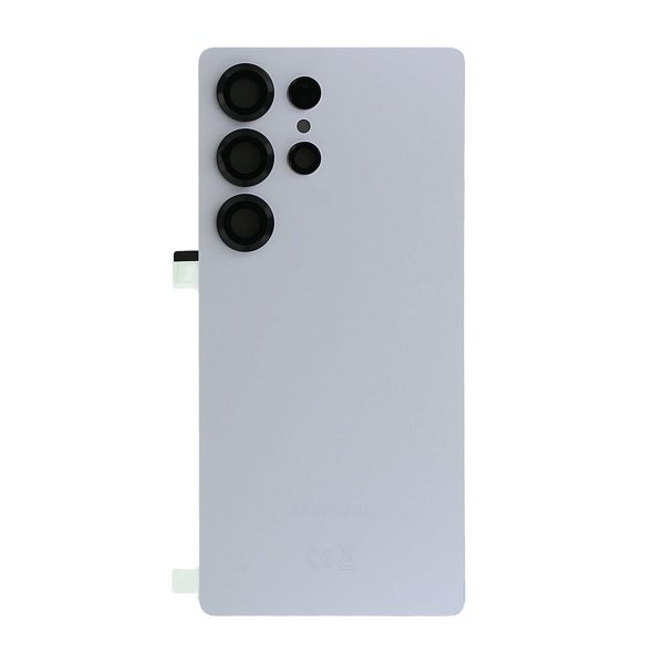 Samsung Samsung Galaxy S25 Ultra Back Cover Original - Titanium White Silver