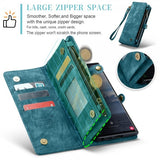 CaseMe Samsung Galaxy S25 Ultra Etui 008 Series Avtakbart Deksel Blå
