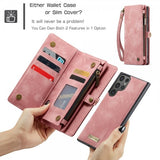 CaseMe Samsung Galaxy S25 Ultra Etui 008 Series Avtakbart Deksel Rosa