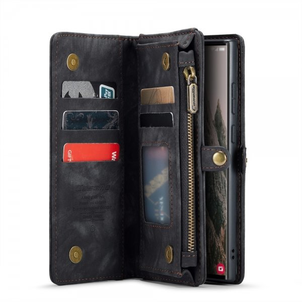 CaseMe Samsung Galaxy S25 Ultra Etui 008 Series Avtakbart Deksel Svart