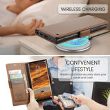 CaseMe Samsung Galaxy S25 Ultra Etui 023 Series Brun