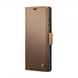 CaseMe Samsung Galaxy S25 Ultra Etui 023 Series Brun