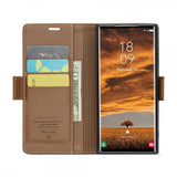 CaseMe Samsung Galaxy S25 Ultra Etui 023 Series Brun