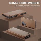 CaseMe Samsung Galaxy S25 Ultra Etui 023 Series Brun