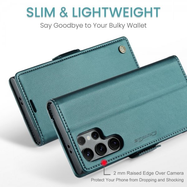 CaseMe Samsung Galaxy S25 Ultra Etui 023 Series Grønn