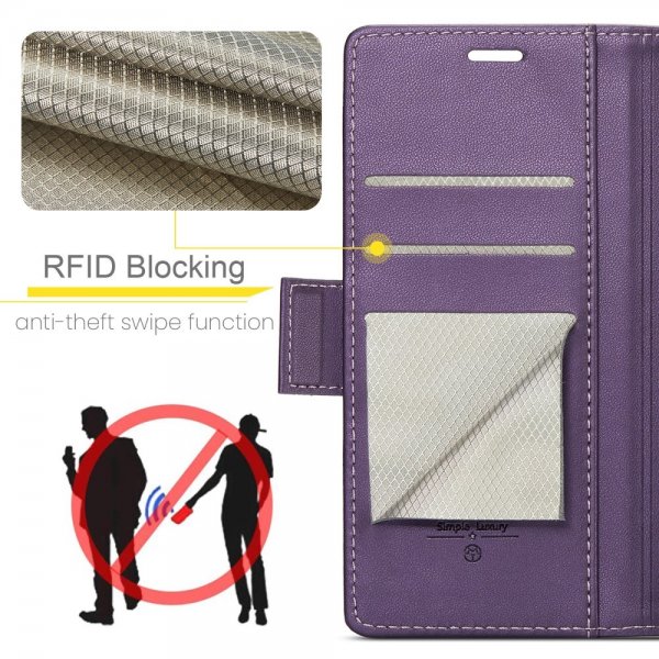 CaseMe Samsung Galaxy S25 Ultra Etui 023 Series Lilla