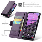 CaseMe Samsung Galaxy S25 Ultra Etui 023 Series Lilla