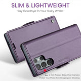 CaseMe Samsung Galaxy S25 Ultra Etui 023 Series Lilla